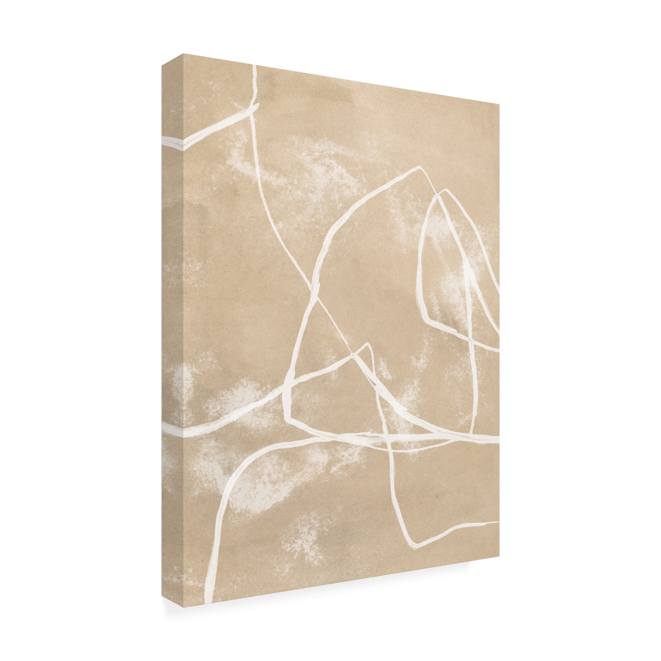 Trademark Fine Art June Erica Vess  Neutral Thread II Canvas Wall Art