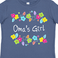 thumbnail image 4 of Inktastic Omas Girl- Bright Flowers Girls Toddler T-Shirt, 4 of 5
