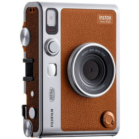 Fujifilm - INSTAX MINI Evo Instant Film Camera - Brown
