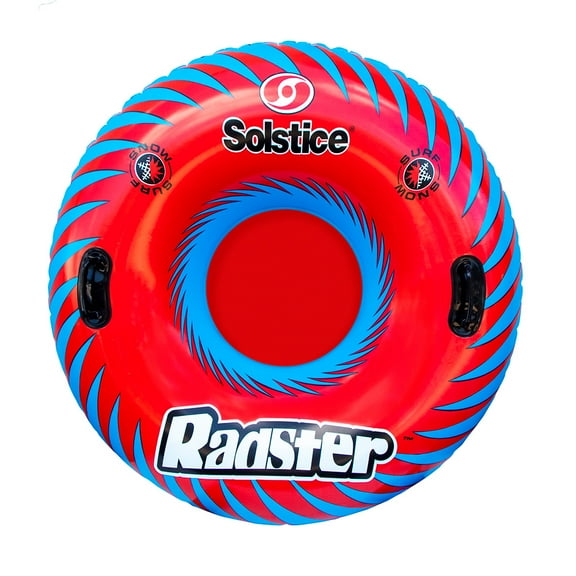 48-Inch Inflatable Red and Blue Radster Swimming Pool or Snow Tube