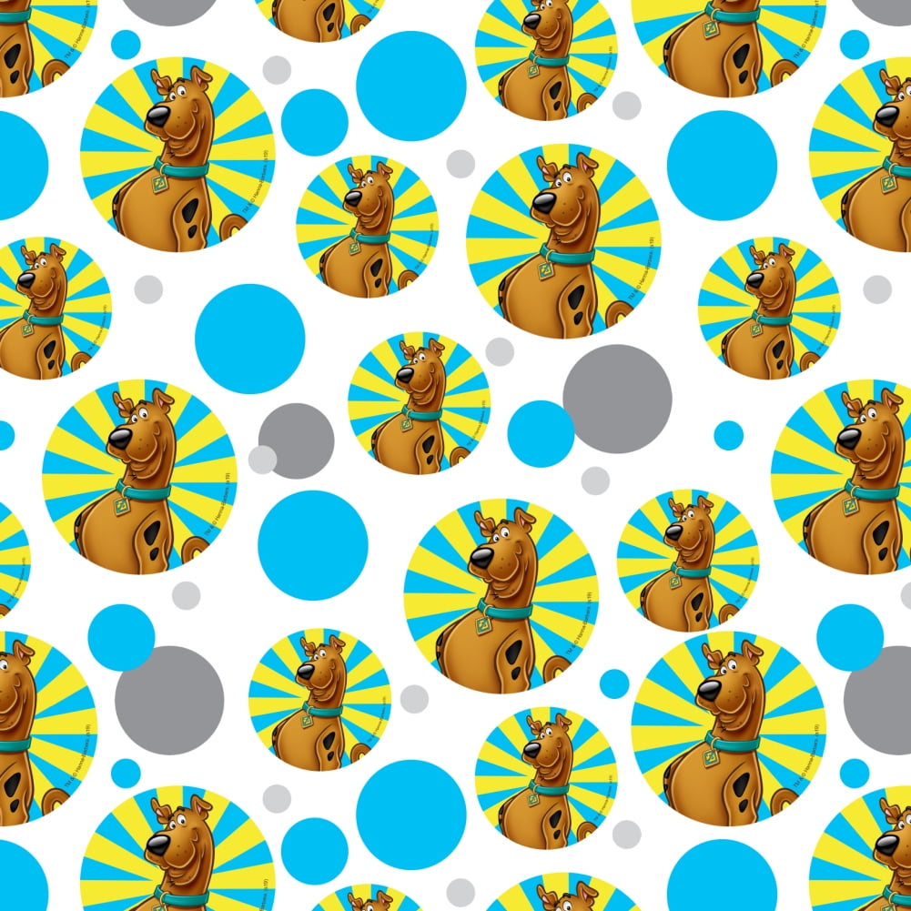 Scooby-Doo Character Premium Gift Wrap Wrapping Paper Roll - Walmart.com