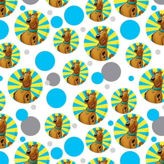 Scooby-Doo Character Premium Gift Wrap Wrapping Paper Roll