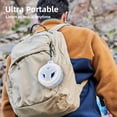 thumbnail image 3 of Altavoz de ducha EBODA Bluetooth IPX7 impermeable blanco, 3 of 7
