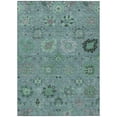 thumbnail image 2 of Addison Rugs Chantille Indoor/Outdoor Transitional Damask Teal Machine Washable Rectangle Rug, 10' x 14', 2 of 8