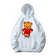 thumbnail image 2 of Sudadera con capucha de manga larga para niños y niñas con estampado de personajes de la película Daniel Tiger's Neighborhood, ropa bonita para niños, 2 of 5