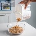 thumbnail image 3 of Caja De Almacenamiento De Alimentos Para Cocina, Tanque Dispensador De Almacenamiento De Cereales, Contenedores Herméticos De Plástico Para Arroz, Latas Selladas Para Cereales Gruesos Advancent HA024453-03, 3 of 5