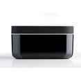 thumbnail image 4 of Lékué Ice Box | Black | Ice Cube Tray For Freezer With Lid & Bin | Made With 100 Percent Platinum Silicone | Elegant And Retro Style Ice Cubes | For Cocktails, Ice Tea & Coffee And More |, 4 of 7