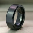 thumbnail image 7 of Matching Rings Couple Ring Titanium Steel CZ Women Wedding Ring Wedding Band Male Ring, 7 of 7