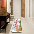 thumbnail image 4 of SKYSONIC 2X6 Feet Autumn Squirrel Mushroom Runner Rug with Rubber Backing, Cute Cartoon Non Slip Entryway Rug Runner Washable Soft Area Rug Carpet for Hallway Bedroom Kitchen Decor, 4 of 6
