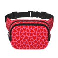thumbnail image 1 of Balery Love Heart Mochila Cinturón para Mujeres y Hombres, Bolsa de Cintura Impermeable de Doble Capa con Correa, 1 of 9