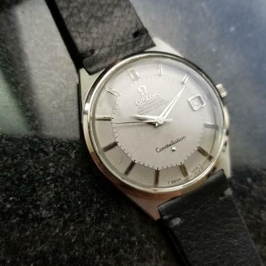Omega Vintage 1968 Constellation Piepan Rare Automatic Mens Original Watch (Best Vintage Omega Watches)