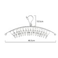 thumbnail image 1 of Tendedero de calcetines Ticfox de Acero inoxidable plegable con 16 clips, 1 of 1