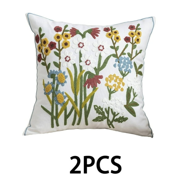 AUQ 2Pcs Pillow Covers,Geometric Cushion Throw Pillowsfor Couch,Soft Velvet Decorative Throw Pillows,Style 11