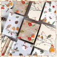 thumbnail image 2 of HOWAF 8 Sheets Christmas Wrapping Paper Sheets Robin Gifts Xmas Wrapping Paper for Birthday Winter Festival, Recyclable Christmas Art Craft Papers, DIY Xmas Robin Gift Wrap Supplies, 27.6x19.7 inch, 2 of 7