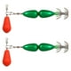 thumbnail image 2 of 2 piezas de calamar Jig con anzuelo Pulpo Jig Señuelo de pesca suave Pulpo de agua salada Verde, 2 of 8