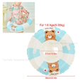 thumbnail image 1 of Baby Inflatable Swimming Rings Baby Float Circle Swimming Inflatable Infant Floating Swim Pool Accessories Sunshade Circle Toys Little Bear, 1 of 6