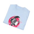 thumbnail image 4 of Humorous Japan Disk-Jockey Loud Electronics Soundtrack Lover Novelty Handset Listening Device Speaker Mic Fan Unisex Softstyle T-Shirt, 4 of 4