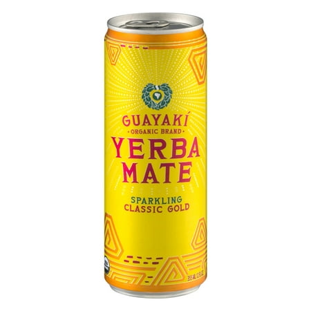 (4 Pack) Guayaki Organic Brand Yerba Mate Sparkling Classic