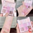 thumbnail image 2 of Paleta de sombras de ojos Dikalu de 18 colores: Smoothie de fresa de nueve cuadrículas, Coral de verano, Sweetheart Garden Blue y Pink Jump Color 9G, 2 of 2