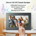 thumbnail image 3 of eco4life 10.1-In. Wi-Fi Digital Photo Frame with Photos/Video Sharing and Touch Screen, Metal Frame, CPF1033, 3 of 8