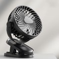 thumbnail image 1 of Ventilador a batería, ventilador con rotación de 360° con diseño de mini ventilador USB, portátil y liviano para transportar fácilmente, ventilador con clip para el hogar, la oficina, el dormitorio,, 1 of 6
