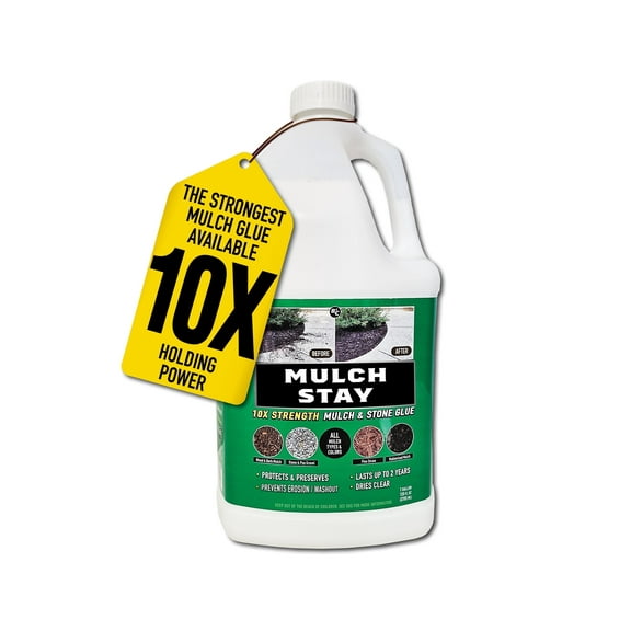 MULCH STAY Mulch & Stone Glue & Preservative