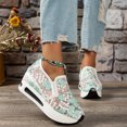 thumbnail image 6 of KEVCHE Floral Embroidery Breathable Sheer Mesh Sneakers for Women, 2026 Lace Mesh Casual Shoes with Delicate Flower Pattern, Lightweight Flexible Non-Slip Walking Shoes, Summer Going Out Shoes, 6 of 7