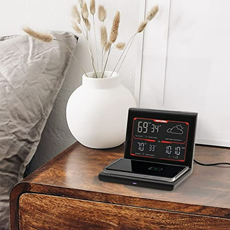 CRAFTSMAN Digital Weather Station with Wireless Outdoor Sensor in