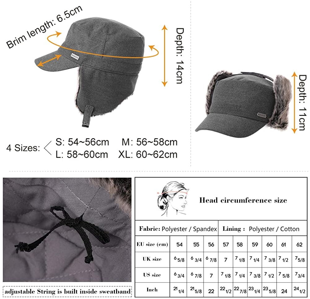 XYCCA Unisex Winter Elmer Fudd Earflap 