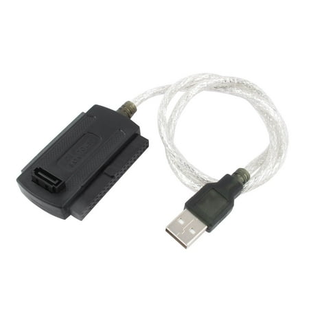 Unique Bargains USB 2.0 to IDE SATA 2.5 3.5 Hard Drive Converter Cable