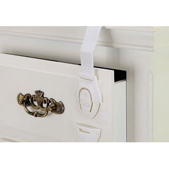 20Pcs Baby Locks for Cabinets, Multifunctional Cloth Strap Lock, Child Safety Lock, Wardrobe Door, Drawer, Toilet, Refrigerator, Cabinets, Webbing Lock, Easy Install