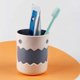 thumbnail image 3 of Cartoon Little Monster Two Color Bathroom Toothbrush Mug Household Cartoon Mug. (Pink Purple and White Gray), 3 of 4