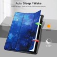 thumbnail image 7 of Fintie Case for Samsung Galaxy Tab A8 10.5 inch Tablet 2022 (SM-X200/X205/X207), Slim Lightweight Tri-Fold Stand Cover Hard Back Shell Auto Wake/Sleep, Starry Sky, 7 of 7