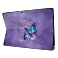 thumbnail image 1 of Skin Decal Wrap Compatible With Microsoft Surface Pro X Sticker Design Celtic Butterflies, 1 of 3