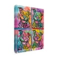 thumbnail image 2 of Trademark Fine Art '4 Happy Pitties' Canvas Art by Dean Russo, 2 of 3