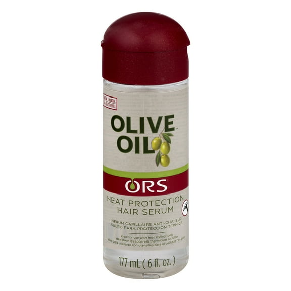 ORS Olive Oil Heat Protection Moisturizing Hair Serum, 6 fl oz