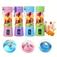 thumbnail image 2 of Portable Electric Blender - Mini Smoothie Juicer Cup Electric Mixer USB Charging 6 Blades Vegetable Juicer Blender Mixer Milkshaker, 2 of 14