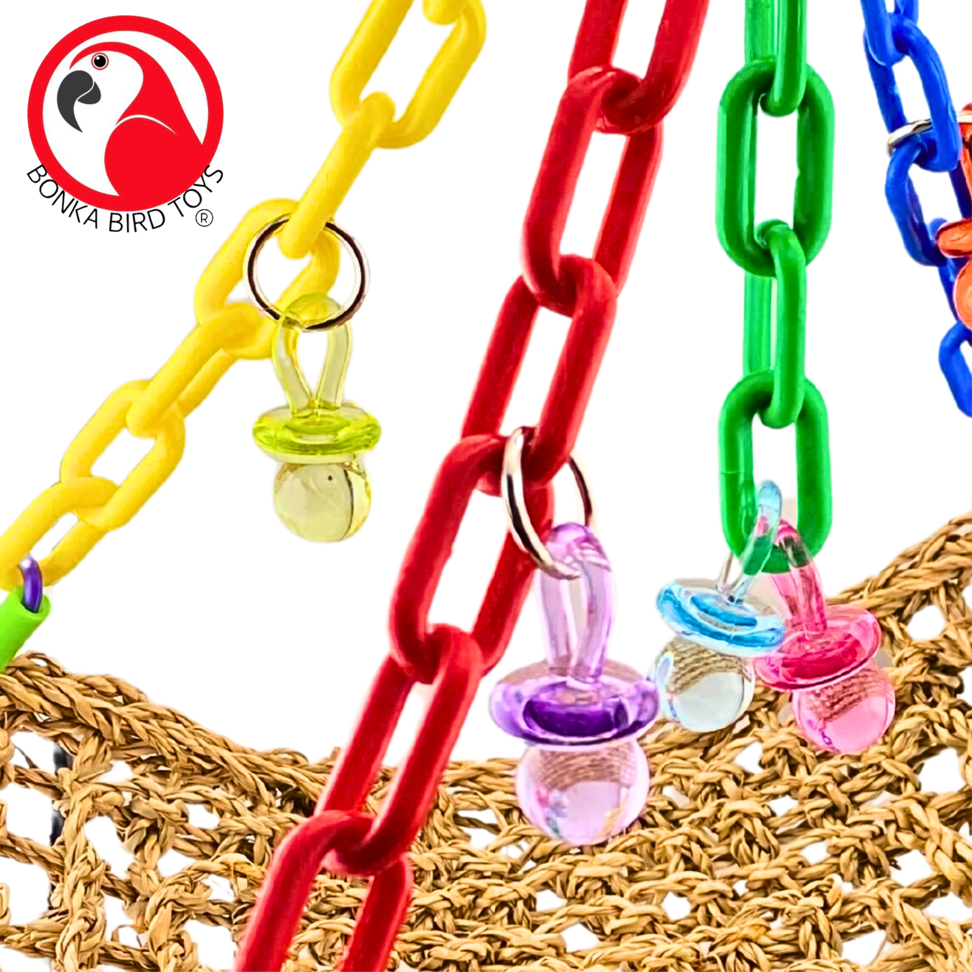 Bonka Bird Toys 1958 Large Platform Swing