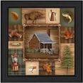 thumbnail image 2 of At The Cabin Black Framed Print Wall Art, 2 of 3