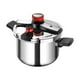 thumbnail image 2 of Olla a presión para cocinar, olla de cocción rápida, portátil, fácil de limpiar, utensilios de cocina, olla a presión para cocina, hogar y familia 4L, 2 of 8