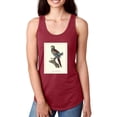 thumbnail image 1 of Nonpareil Parrakeet Racerback Tank Women -Sydenham Edwards Designs, Female XX-Large, 1 of 4