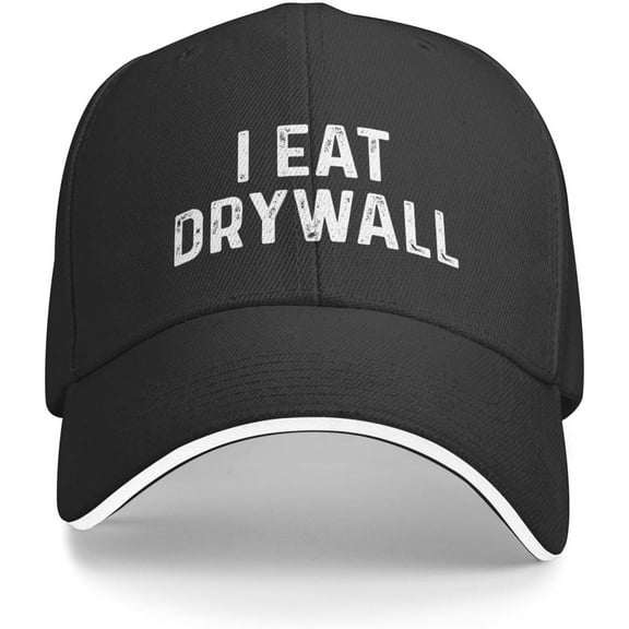 I Eat Drywall Cap Men Baseball Hats Graphic Caps