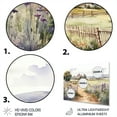 thumbnail image 3 of Designart "Herbs Garden s Beauty on the Farm II" Countryside Metal Wall Decor, 3 of 5