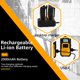thumbnail image 5 of Walkie Talkies Retevis RB48, radios bidireccionales impermeables, paquete de 4 unidades, 5 of 9