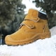 thumbnail image 1 of Botas de nieve forradas de piel Zapatos de tobillo Niños ligeros para el invierno (32) Amarillo Wdftyju Tenis De Mujer Tenis De Hombre, 1 of 8