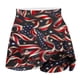 thumbnail image 4 of Faldas de Verano para Mujeres Falda de Tenis Atlético Plisado Estampado Hoja Elástico Pantalones Cortos de Yoga con Forro, 4 of 5