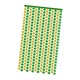 thumbnail image 2 of 39x78.7 pulgadas Cortinas de tinsel de St 3.2ft x 6.6 pies para la decoración de la pared de la puerta instalan fácilmente accesorios de fotos Dorado y verde, 2 of 9
