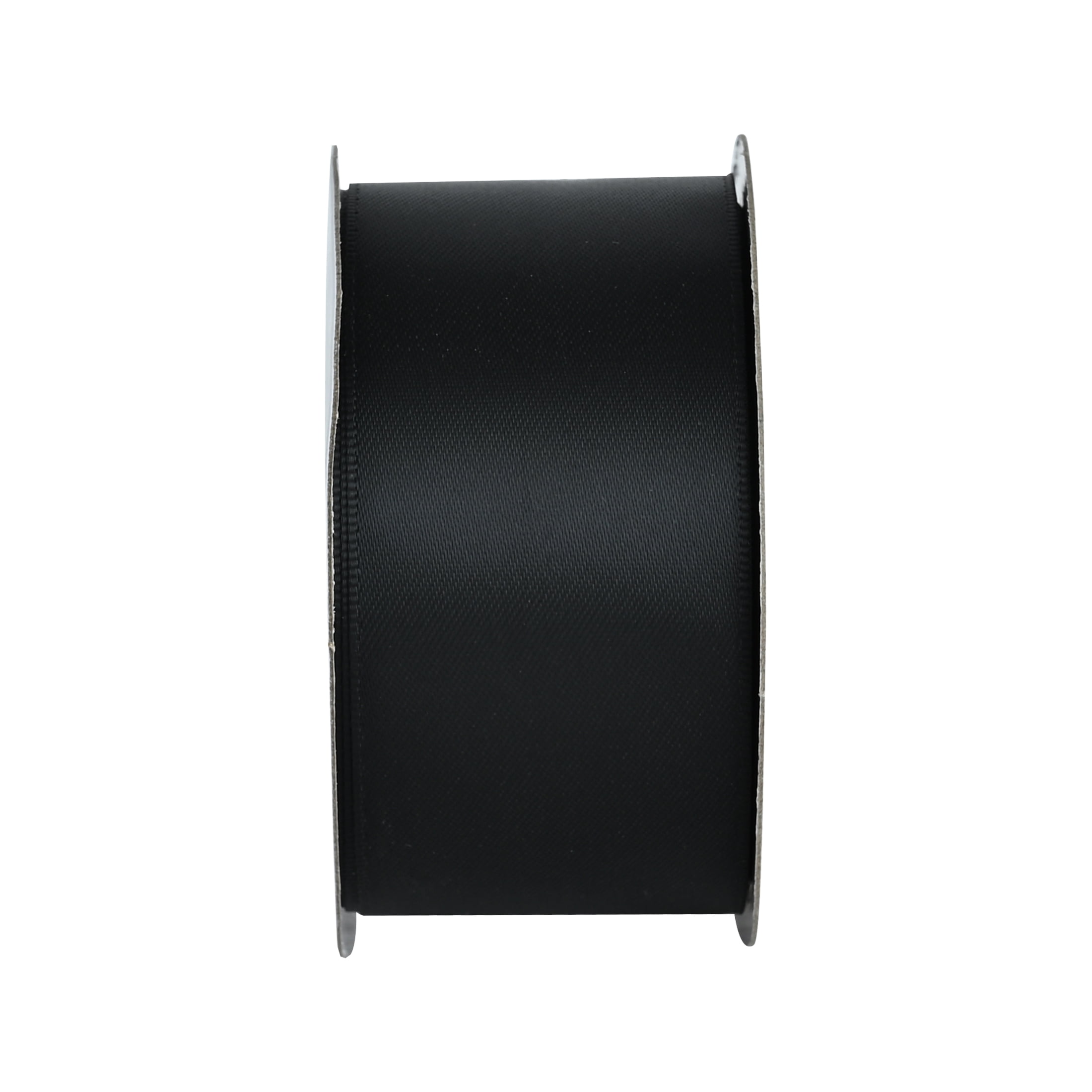 Gwen Studios 1.5" Black Satin Ribbon, 7 Yards