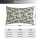 thumbnail image 2 of Balery Dachshund Christmas Play Funda de Cojín Estampada, Regalos para Mujeres, Regalos de Amor para Ella, Regalos para Novia o Esposa, Funda de Almohada-14"x20", 2 of 6