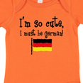 thumbnail image 4 of Inktastic So Cute German Boys or Girls Baby Bodysuit, 4 of 5